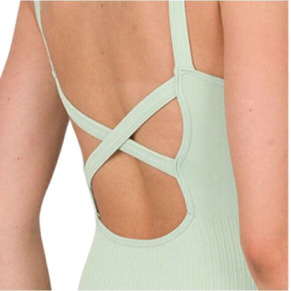 NWT Sports Romper light green - Picture 2 of 6